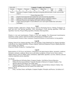 7th Semester CSE Syllabus Overview | PDF | Class (Computer Programming ...