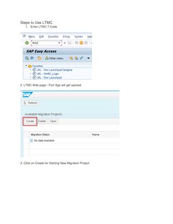 LTMC Master Data Migration Guide | PDF | Sap Se | Information Retrieval