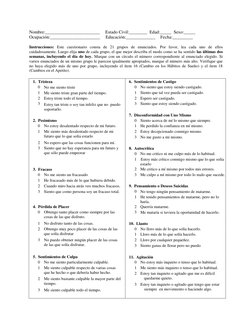 Nombre:________________________     Estado Civil:________  Edad:_____  Sexo:_____ 
Ocupación:______________________     Edu