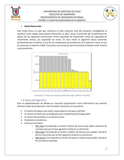 UNIVERSIDAD DE SANTIAGO DE CHILE 
FACULTAD DE INGENIERÍA 
DEPARTAMENTO DE INGENIERÍA EN MINAS 
DISEÑO Y PLANIFICACIÓN MINA
