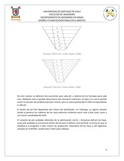 UNIVERSIDAD DE SANTIAGO DE CHILE 
FACULTAD DE INGENIERÍA 
DEPARTAMENTO DE INGENIERÍA EN MINAS 
DISEÑO Y PLANIFICACIÓN MINA