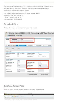 Understanding PPV in SAP Accounting | PDF | Business Economics | Computing