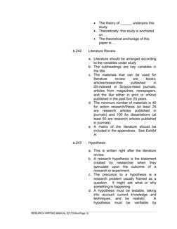 RESEARCH WRITING MANUAL 2017 EditionPage 10

The theory of ______ underpins this
study.

Theoretically, this study is ancho