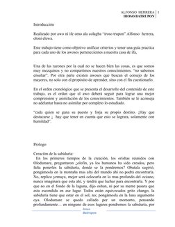 ALFONSO  HERRERA
IROSO BATRUPON
1
Introducción
Realizado por awo ni ife omo ala colagba “iroso trupon” Alfonso  herrera,
olon