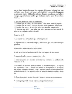 ALFONSO  HERRERA
IROSO BATRUPON
2
que un día el hombre llegara al pico mas alto del mundo, bajara al mar mas
profundo, como l