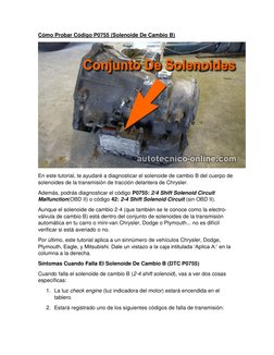 Cómo Probar Código P0755 (Solenoide De Cambio B)  (https://autotecnico-online.com/chrysler/2.0L-2.4L/como-probar-solenoide-de