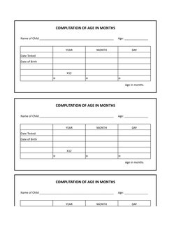 ECCD Assessment Tools and Forms | PDF | Child Development | Relationships