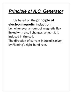 AC Generator Project for Class 12 | PDF | Electric Generator ...