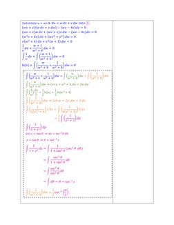 𝑆𝑆𝑆𝑆𝑆𝑆𝑆𝑆𝑆𝑆𝑆𝑆𝑆𝑆𝑆𝑆𝑆𝑆𝑆𝑆 𝑢𝑢= 𝑤𝑤𝑤𝑤 & 𝑑𝑑𝑑𝑑= 𝑤𝑤𝑑𝑑𝑑𝑑+ 𝑣𝑣𝑑𝑑𝑑𝑑 𝑖𝑖𝑖𝑖𝑖𝑖𝑖𝑖 ① 
(𝑤𝑤𝑤𝑤+