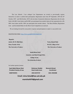 The Law Schools / Law colleges/ Law Departments are invited to provisionally register        
themselves in o