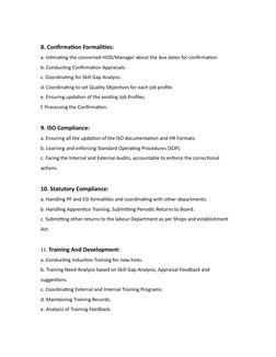 HR Department Standard Operating Procedures | PDF | Human Resources ...