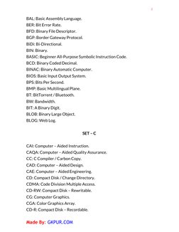 A to Z Computer Abbreviations List | PDF | Computer Network | Operating ...