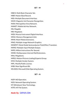A to Z Computer Abbreviations List | PDF | Computer Network | Operating ...