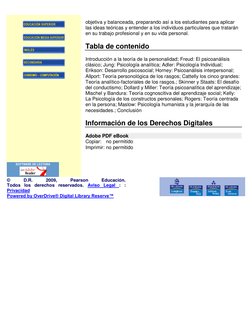 Libro - Teorias de La Personalidad Susan C Cloninger PDF | PDF ...