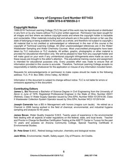 Chlorine & Disinfection©6/1/2018 TLC                                         (866) 557-1746 
5 
 
Library of Congress Car