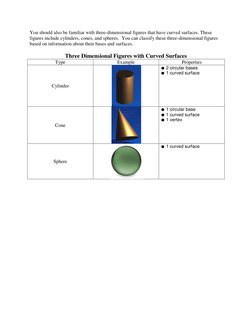 Classifying Three-Dimensional Figures | PDF | Rectangle | Vertex (Geometry)