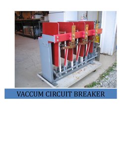 VACCUM CIRCUIT BREAKER

