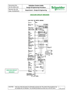 Document No.
SE-SCI-CON-S-62
Solution Centre India
Design & Engineering Procedure
Revision No. 00
Date: 01/06/2013 
Departmen