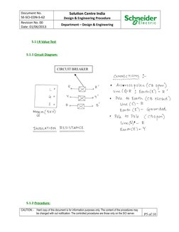 Document No.
SE-SCI-CON-S-62
Solution Centre India
Design & Engineering Procedure
Revision No. 00
Date: 01/06/2013 
Departmen