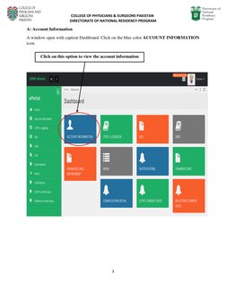 CPSP e-Portal User Guidelines | PDF | Residency (Medicine) | Icon ...