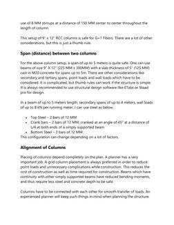 Minimum Column Size Standards in RCC Design | PDF | Column | Concrete