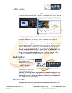 Vibration Analysis Cat II Training Course | PDF | Bearing (Mechanical ...