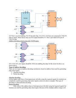 Memory Interfacing with 8085 Microprocessor | PDF | Input/Output ...