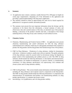 6. 
Summary 
 
 An application must contain a summary, usually between 50 to 200 pages in length (no 
actual pagerequirem