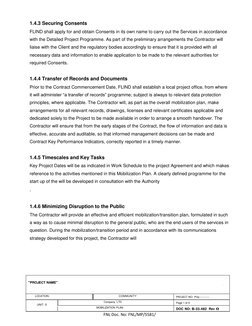 "PROJECT NAME" 
- 
LOCATION: 
I  
COMMUNITY 
PROJECT NO: Proj----------- 
 
UNIT: 0 
I 
Company  LTD 
Page 1 of 5 
I 
MOB