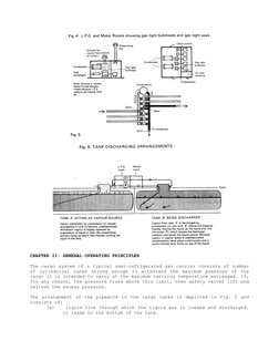 CHAPTER II: GENERAL OPERATING PRINCIPLES 
 
The cargo system of a typical semi-refrigerated gas carrier consists of n