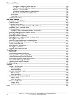 How Mesh Size Affects Contact Matches .................................................................................. 380