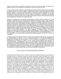 disputas en los territorios peninsulares y ultramarinos como por el recurrente sueño del “iberismo” que 
habría de devolver a