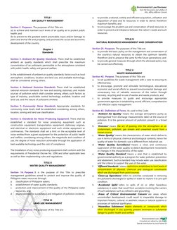Environmental Law Reviewer
from the discussions and syllabus of
Atty. Jeffrey Jefferson Coronel
Environmental Law | Pag