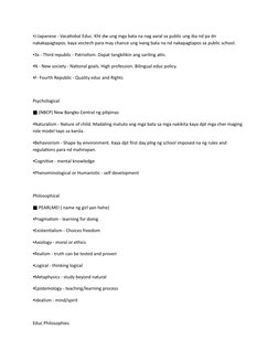 ▪J-Japanese - Vacatiobal Educ. Kht dw ung mga bata na nag aaral sa public ung iba nd pa dn 
nakakapagtapos. kaya voctech para