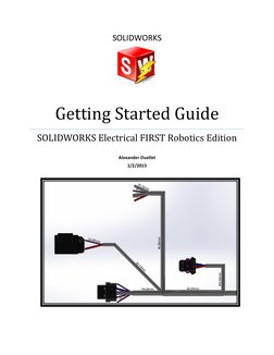 SOLIDWORKS Electrical Getting Started Guide | PDF | Electronic ...