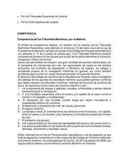  
Por los Tribunales Superiores de Justicia 
 
Por la Corte Suprema de Justicia 
 
COMPETENCIA: 
Competencia de los Tribu