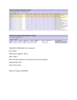 Freight Unit Building in SAP TM | PDF | Cargo | Logistics