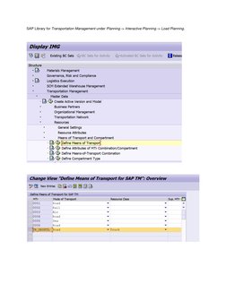 Freight Unit Building in SAP TM | PDF | Cargo | Logistics