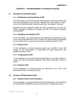 CePSWaM Field Training Report Guide | PDF | Waste Management | Waste