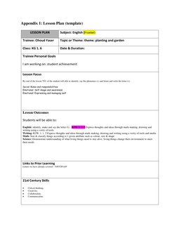 Letter C Lesson Plan for Kindergarten | PDF | Lesson Plan | Educational ...