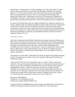 Estaba Lamec, el abuelo paterno (no debe confundirse con  Lamec del capítulo 4), quien 
murió 5 años antes del diluvio y fue