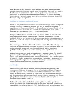 Estas personas con tales habilidades fueron descedencia de Adán, quien nombró a los 
animales (Génesis 1:20), incluso antes d