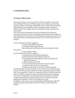 6 of 51  
1. INTRODUCTION 
 
1.1 Scope of the Course 
 
The purpose of this course is to make the reader and student aware