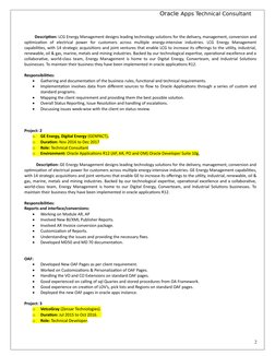 Oracle Apps Technical Consultant Profile | PDF | Oracle Corporation ...