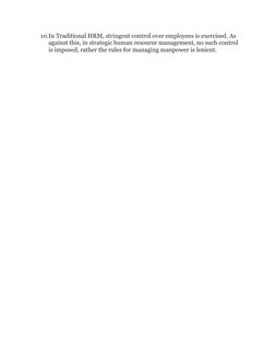 Traditional HRM vs. SHRM Differences | PDF | Human Resource Management ...