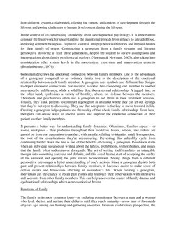 how different systems collaborated, offering the context and content of development through the 
lifespan and posing challeng