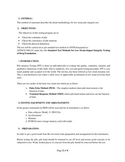 Low Strain Pile Integrity Testing Guide | PDF | Deep Foundation ...