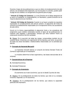 Durante el lapso de las publicaciones a que se refiere el encabezamiento de este 
artículo, los acreedores del enajenante, au