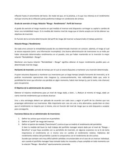 inflación hasta el vencimiento del bono. De modo tal que, en la práctica, si lo que nos interesa es el rendimiento 
real (por