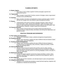 Master Plumber Exam Subject Breakdown | PDF | Plumbing | Storm Drain